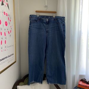 Old Navy Sky High Wide Leg Rigid Denim | 20